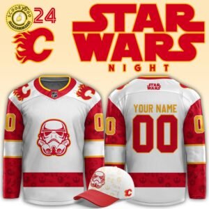 2024 Calgary Flames x Star Wars Night Jersey (Custom) – Exclusive Fan Merchandise