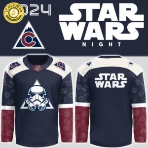2024 Colorado Avalanche x Star Wars Night Jersey – Iconic Sci-Fi Sports Wear