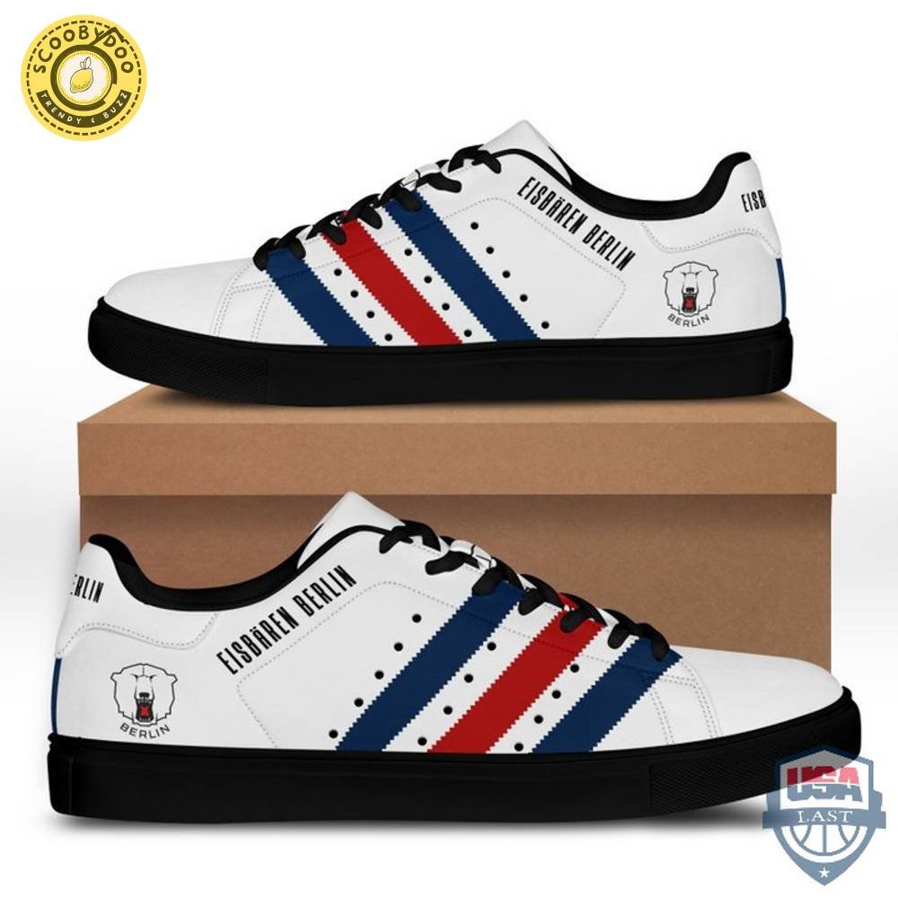 2024 Limited Edition Eisbären Berlin Black Stan Smith 2024 Limited Edition Eisbären Berlin Black Stan Smith