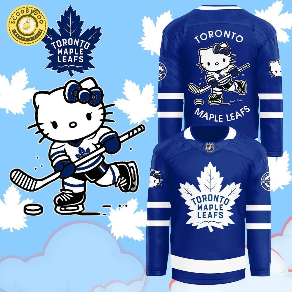 2024 Toronto Maple Leafs x Hello Kitty 50th Anniversary Exclusive Jersey | Limited Edition NHL Collaboration 2024 Toronto Maple Leafs x Hello Kitty 50th Anniversary Exclusive Jersey | Limited Edition NHL Collaboration