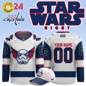 2024 Washington Capitals x Star Wars Night Personalized Jersey – Unique Collector’s Item