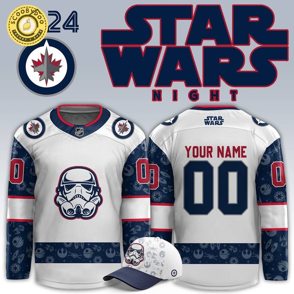 2024 Winnipeg Jets x Star Wars Night Custom Jersey 2024 Winnipeg Jets x Star Wars Night Custom Jersey