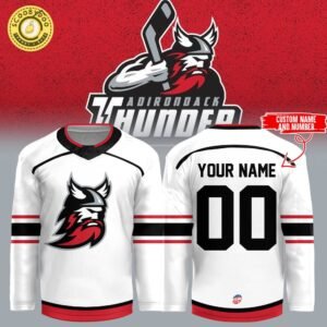 Adirondack Thunder Jersey 2024 Custom Name and Number