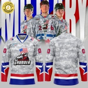 Adirondack Thunder x Military Jersey 2024