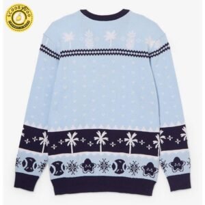 Bluey Bingo & Bluey Patterned Youth Holiday Sweater