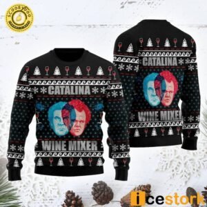 Brennan Huff Dale Doback Step Brothers Catalina Wine Mixer Ugly Christmas Sweater Overview