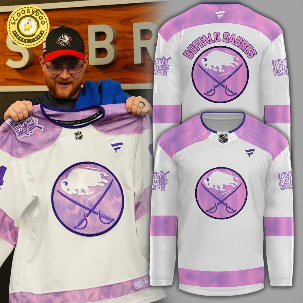 Buffalo Sabres Special Hockey Fights Cancer Jersey | Limited Edition NHL Cancer Awareness Jersey Buffalo Sabres Special Hockey Fights Cancer Jersey | Limited Edition NHL Cancer Awareness Jersey