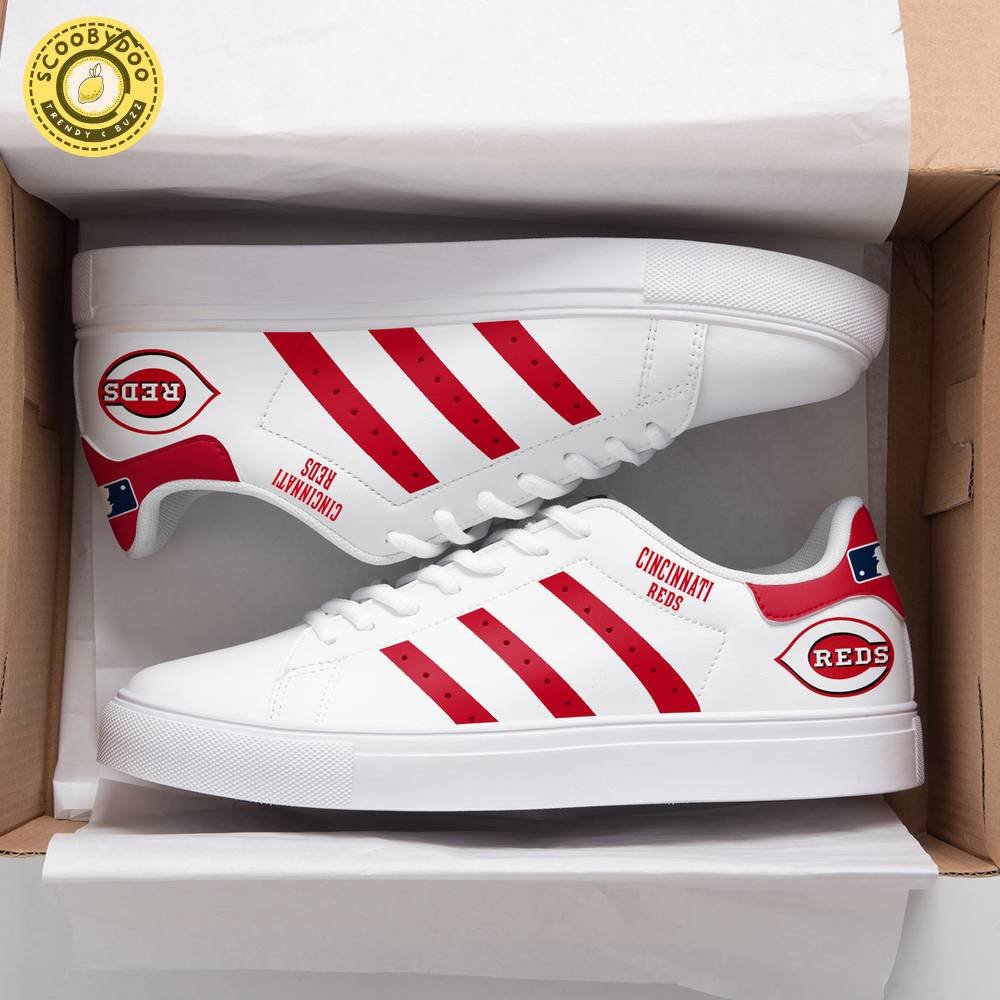 Cincinnati Reds Stan Smith Special Shoes Cincinnati Reds Stan Smith Special Shoes