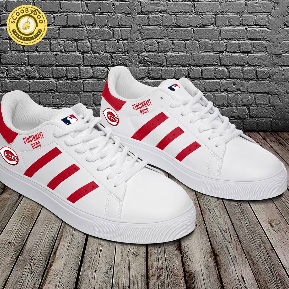 Cincinnati Reds Stan Smith Special Shoes Cincinnati Reds Stan Smith Special Shoes