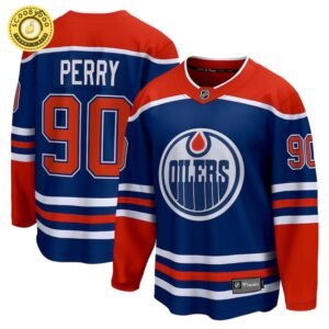 Corey Perry Edmonton Oilers Nhl Fanatics Breakaway Royal Home Jersey Vendor