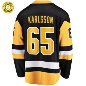 Erik Karlsson Pittsburgh Penguins NHL Fanatics Breakaway Home Jersey