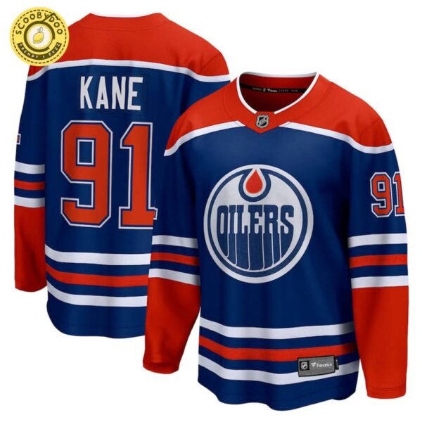 Evander Kane Edmonton Oilers NHL Fanatics Breakaway Royal Home Jersey
