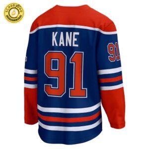 Evander Kane Edmonton Oilers NHL Fanatics Breakaway Royal Home Jersey