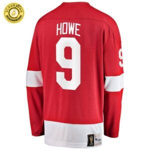 Gordie Howe Detroit Red Wings NHL Fanatics Breakaway Vintage Jersey