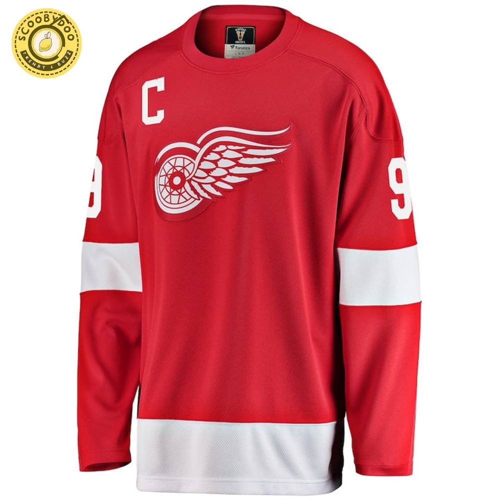 Gordie Howe Detroit Red Wings NHL Fanatics Breakaway Vintage Jersey Gordie Howe Detroit Red Wings NHL Fanatics Breakaway Vintage Jersey