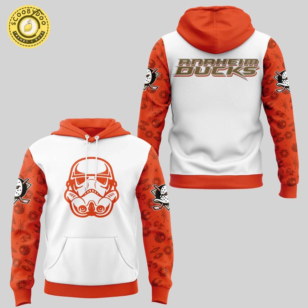 2024 Anaheim Ducks x Star Wars Night Hoodie, themed apparel, hockey fandom. 2024 Anaheim Ducks x Star Wars Night Hoodie, themed apparel, hockey fandom.