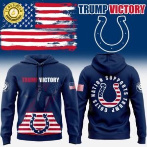 2024 Colts Nation, Trump’s Victory Pullover Hoodie