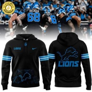 2024 New 3D Lion x Nike Hoodie – Detroit Lions Fan Apparel