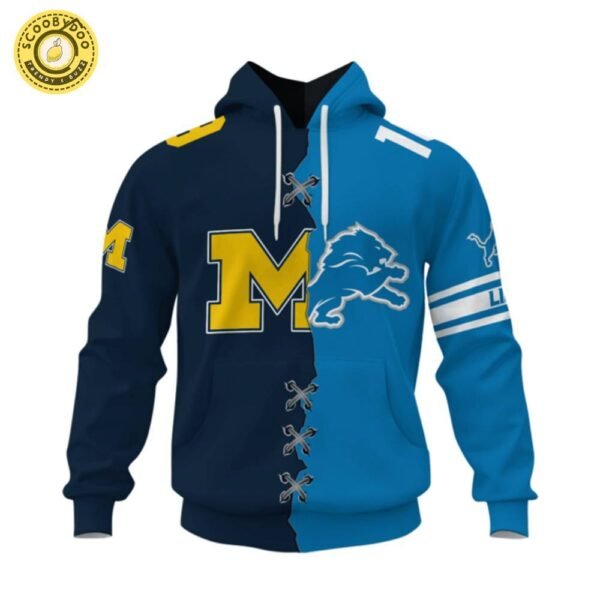 2024 New 3D M Lions x Nike White Hoodie – NFL Fan Gear