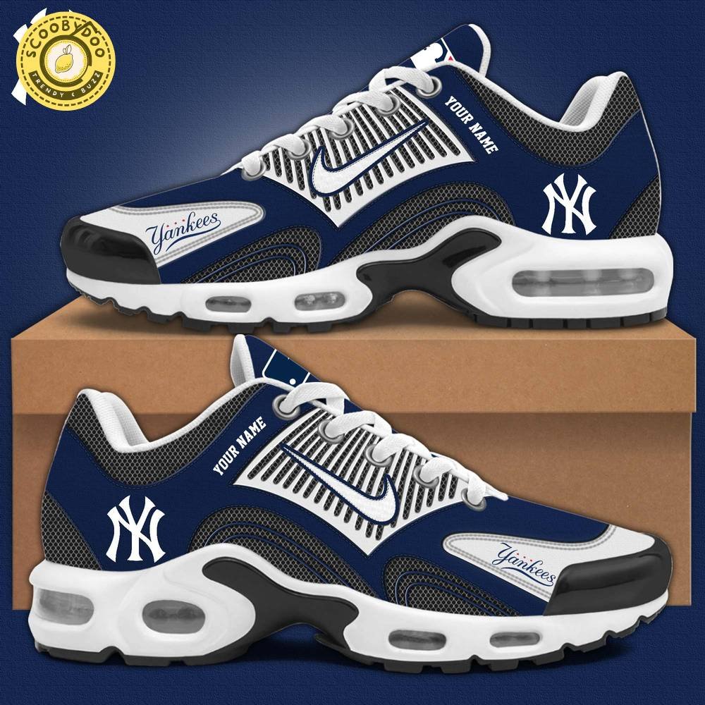 2024 New York Yankees Mlb Hot Limited Version Personalized Air Max Shoes 2024 New York Yankees Mlb Hot Limited Version Personalized Air Max Shoes