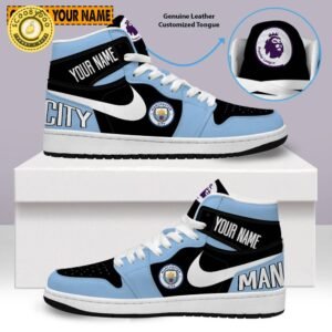 Air Jordan 1 Shoes Mancity For Fan 2024 Hot Limited Edition Customize