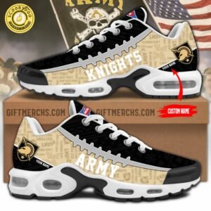Army Black Knights Air Max Football Shoes Limited Edition White