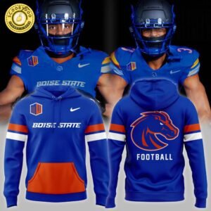 Boise State Broncos 2024 Football Team Limited Edition Blue Hoodie – College Apparel