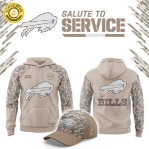 Buffalo Bills 2024 Salute to Service Club Fleece Edition Hoodie | NFL Salute to Service Apparel