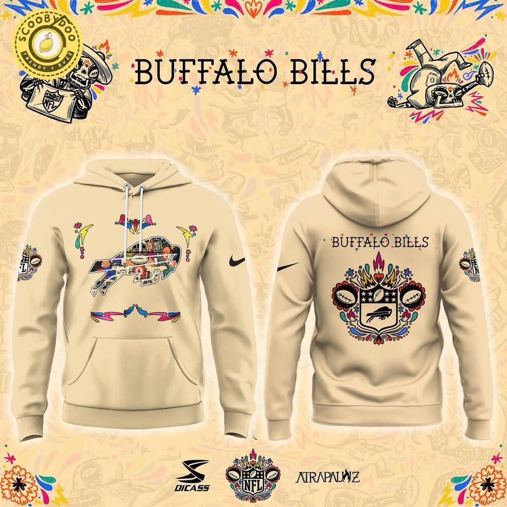 Buffalo Bills Hasta La Muerte Edition Hoodie | Limited Edition 2024 NFL Apparel Buffalo Bills Hasta La Muerte Edition Hoodie | Limited Edition 2024 NFL Apparel