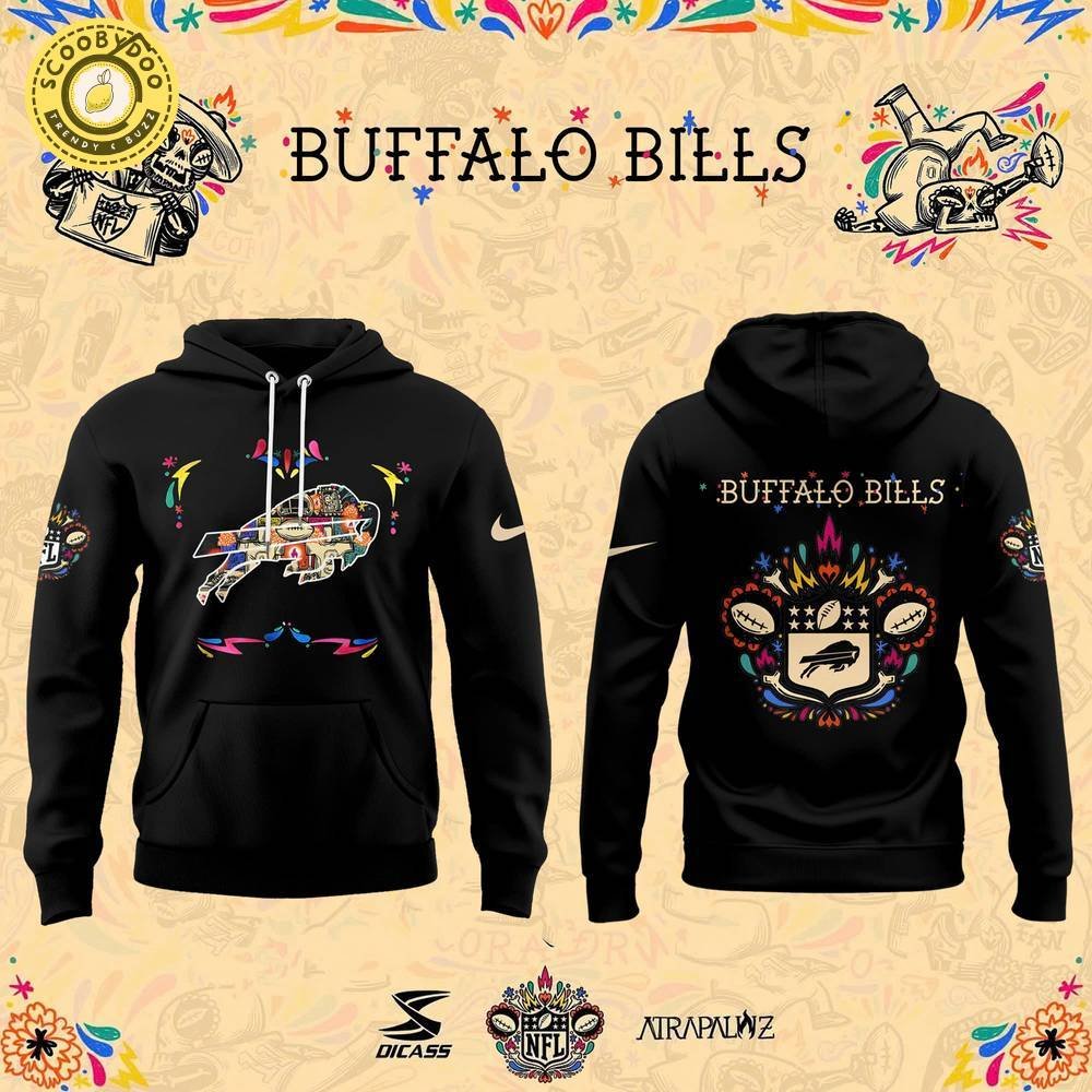 Buffalo Bills Hasta La Muerte Edition New Design 2024 Hoodie | NFL Exclusive Design Buffalo Bills Hasta La Muerte Edition New Design 2024 Hoodie | NFL Exclusive Design