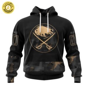 Buffalo Sabres NHL Personalized Military Appreciation Design Hoodie – Fan Apparel