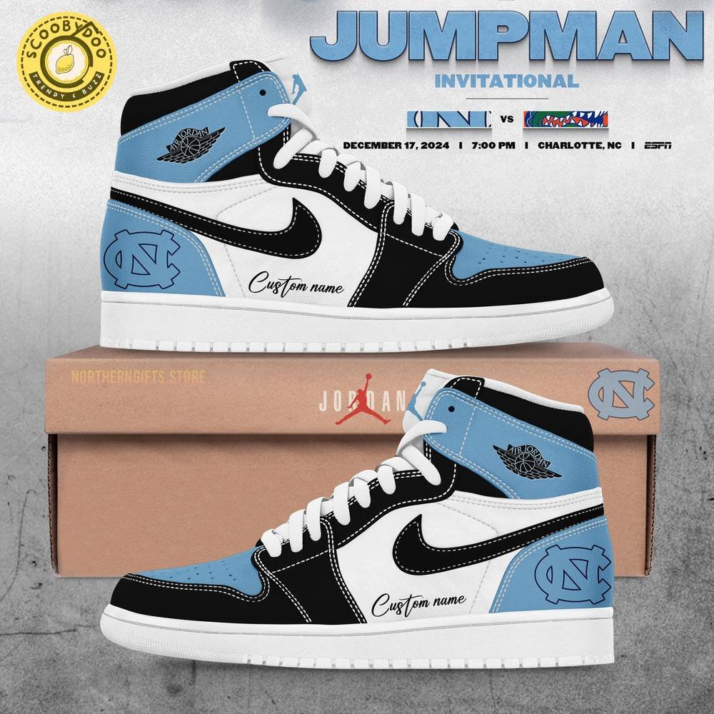 Carolina Tar Heels Jumpman Invitational 17Th Dec 2024 Basketball Hot Limited Edition Air Jordan 1 Carolina Tar Heels Jumpman Invitational 17Th Dec 2024 Basketball Hot Limited Edition Air Jordan 1