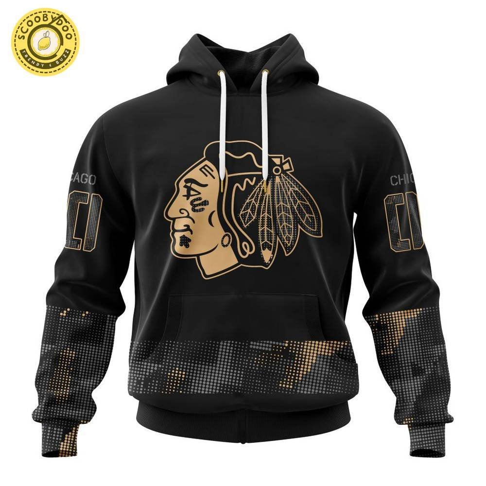 Chicago Blackhawks NHL Personalized Military Appreciation Design Hoodie – Fan Apparel Chicago Blackhawks NHL Personalized Military Appreciation Design Hoodie – Fan Apparel