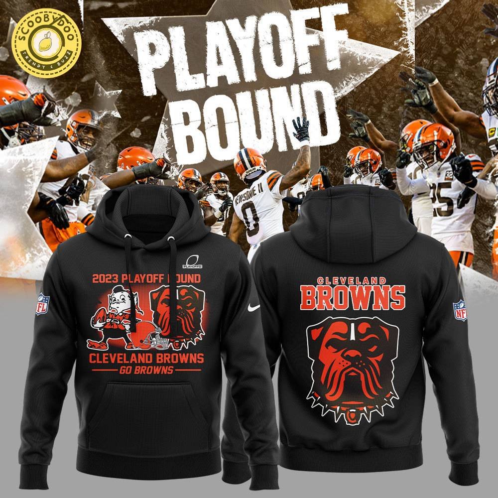 Cleveland Browns Playoffs Hoodie - NFL Playoff Merchandise Cleveland Browns Playoffs Hoodie - NFL Playoff Merchandise