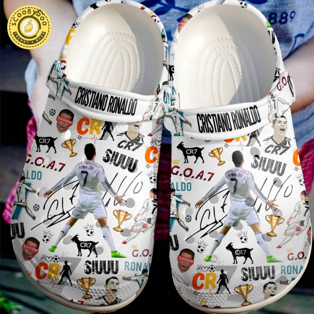 Cristiano Ronaldo Cr7 Clogs Crocband Clogs Shoes Comfortable For Men Women Cristiano Ronaldo Cr7 Clogs Crocband Clogs Shoes Comfortable For Men Women
