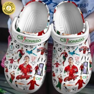 Cristiano Ronaldo Cr7 Clogs Crocband Clogs Shoes Comfortable For Men Women