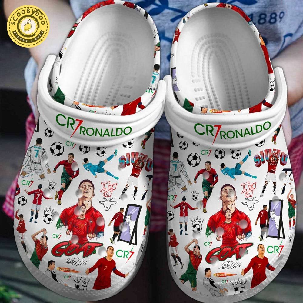 Cristiano Ronaldo Cr7 Clogs Crocband Clogs Shoes Comfortable For Men Women Cristiano Ronaldo Cr7 Clogs Crocband Clogs Shoes Comfortable For Men Women