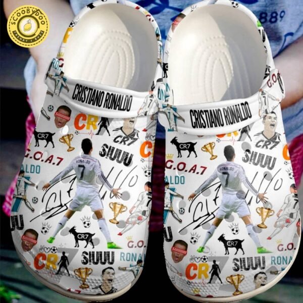 Cristiano Ronaldo Cr7 Clogs Crocband Clogs Shoes Comfortable For Men Women