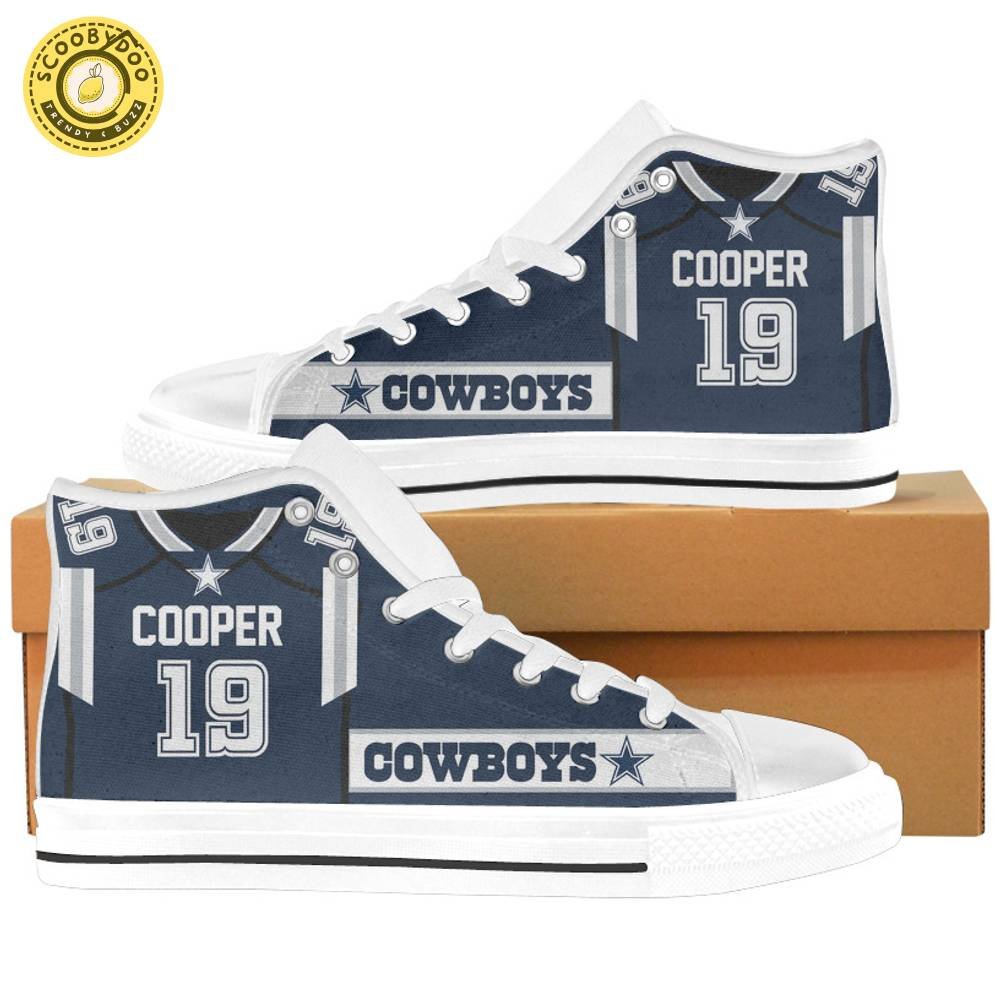 Dallas Football High Top Sneakers High Top Sneakers Unisex Dallas Football High Top Sneakers High Top Sneakers Unisex