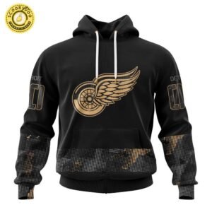 Detroit Red Wings NHL Personalized Military Appreciation Design Hoodie – Fan Gear