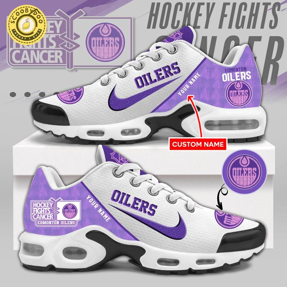 Edmonton Oilers “Hockey Fights Cancer” 2024 Sneaker Edmonton Oilers “Hockey Fights Cancer” 2024 Sneaker