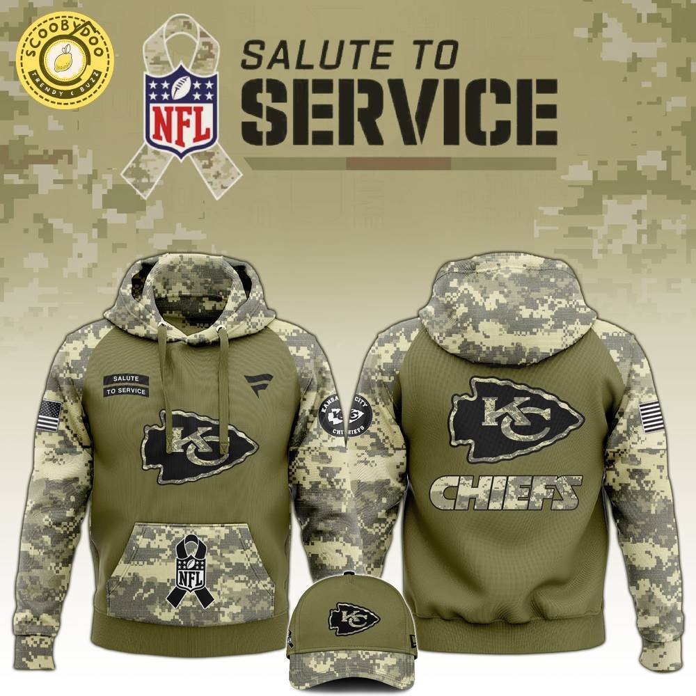 Kansas City Chiefs 2024 Camo Salute to Service Limited Edition Hoodie – Military Tribute Kansas City Chiefs 2024 Camo Salute to Service Limited Edition Hoodie – Military Tribute