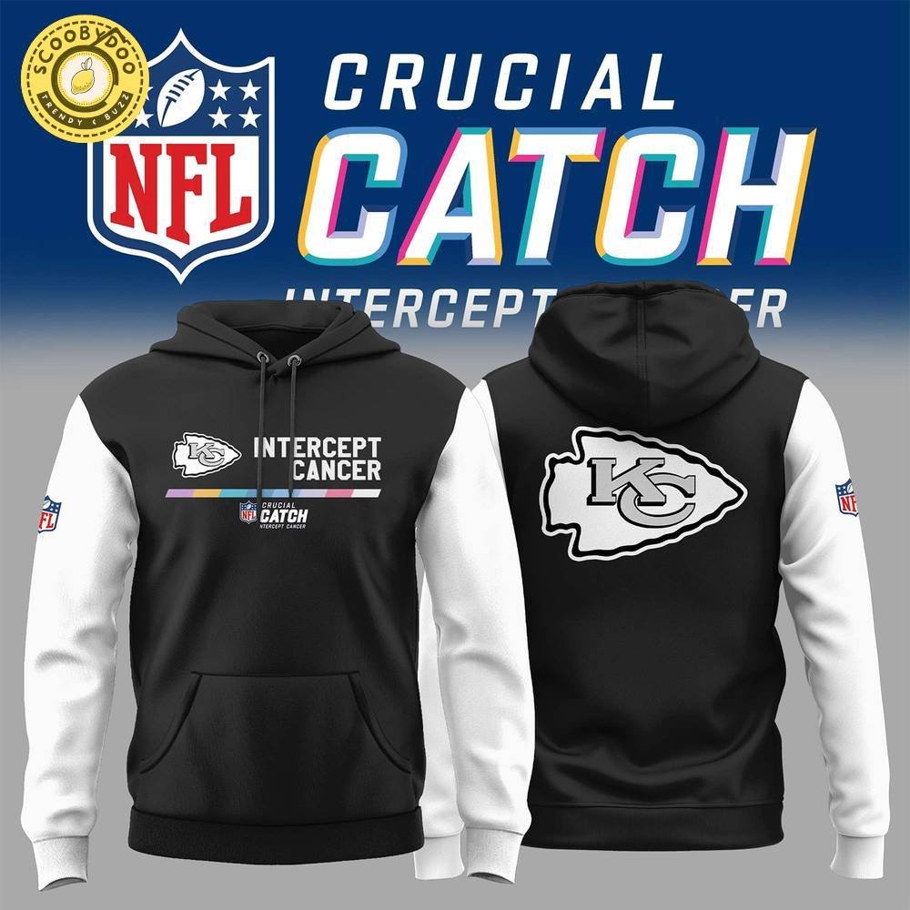 Kansas City Chiefs 2024 Crucial Catch Intercept Cancer Hoodie Kansas City Chiefs 2024 Crucial Catch Intercept Cancer Hoodie