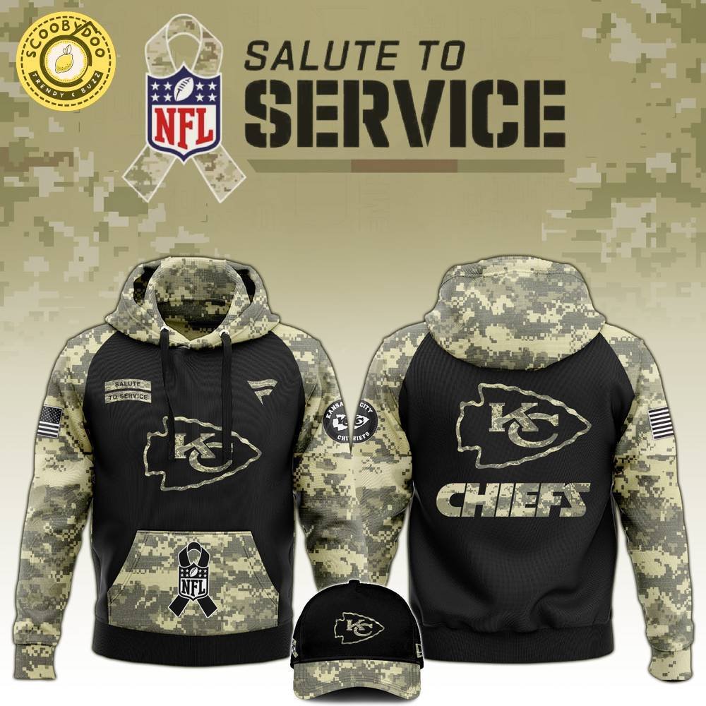 Kansas City Chiefs 2024 Salute to Service Limited Edition Hoodie – NFL Military Tribute Kansas City Chiefs 2024 Salute to Service Limited Edition Hoodie – NFL Military Tribute