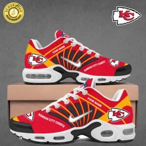 Kansas City Chiefs Customize New Design 2024 Air Max Shoes