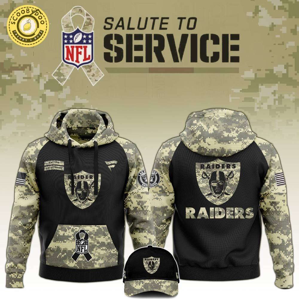 Las Vegas Raiders 2024 Salute to Service Camo Hoodie – Military Gear Las Vegas Raiders 2024 Salute to Service Camo Hoodie – Military Gear
