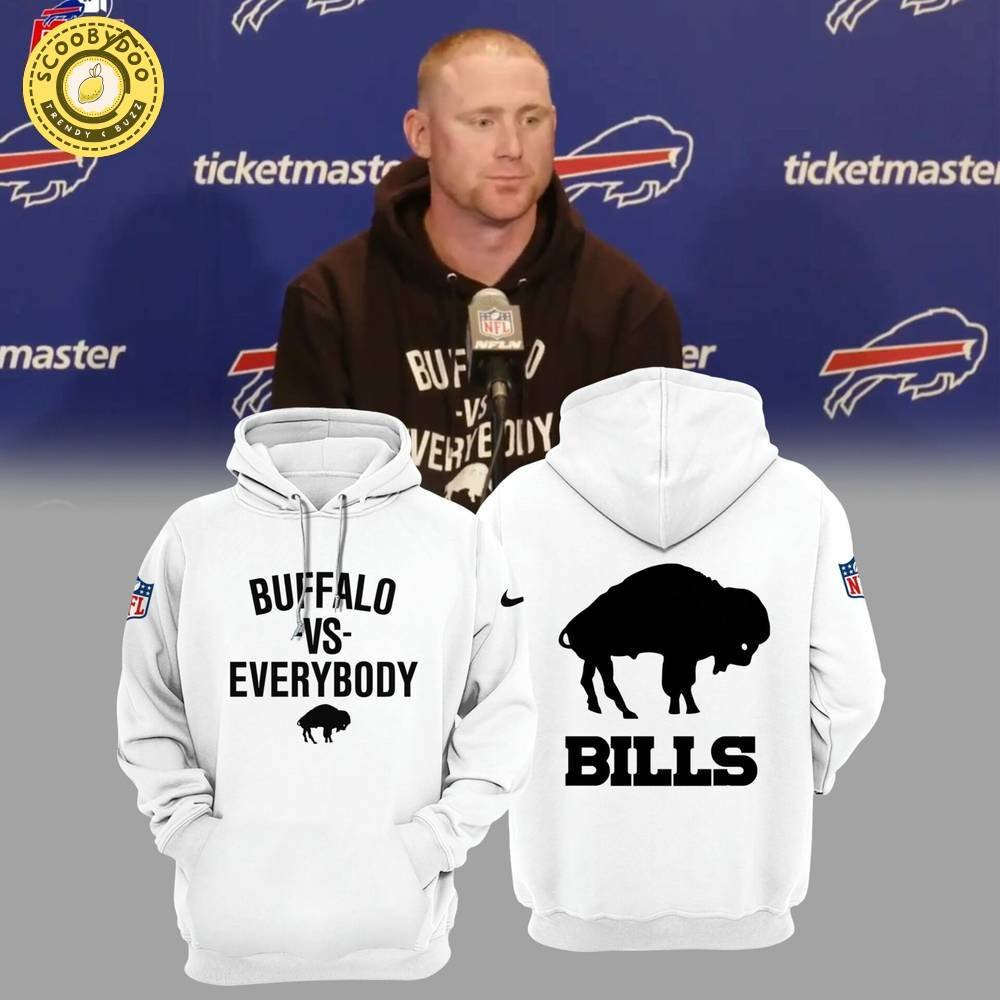 Limited Edition Buffalo Bills vs Everybody Football Team Hoodie - 2024 Limited Edition Buffalo Bills vs Everybody Football Team Hoodie - 2024
