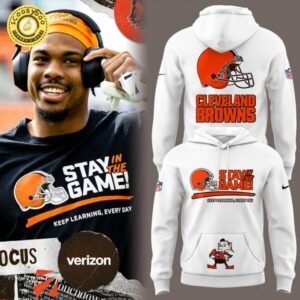 Limited Edition Cleveland Browns White Hoodie – Exclusive Fan Gear