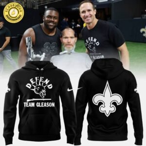 Limited Edition New Orleans Saints Defend Team Gleason Hoodie 2024 – Exclusive Fan Gear