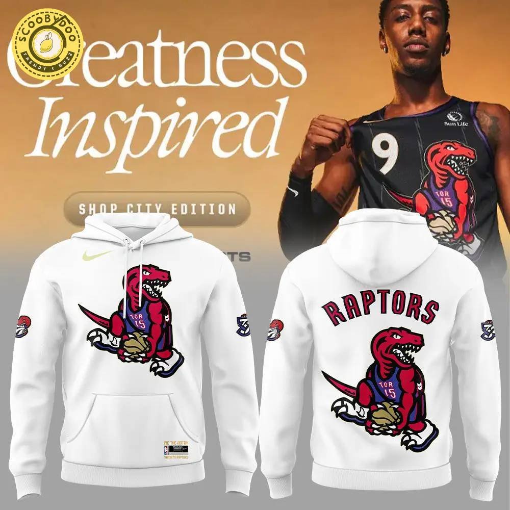 Limited Edition Toronto Raptors 30th Anniversary City Edition White Hoodie – Exclusive Gear Limited Edition Toronto Raptors 30th Anniversary City Edition White Hoodie – Exclusive Gear